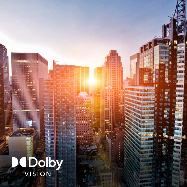 Dolby Vision, HDR10, HLG for enhanced picture quality